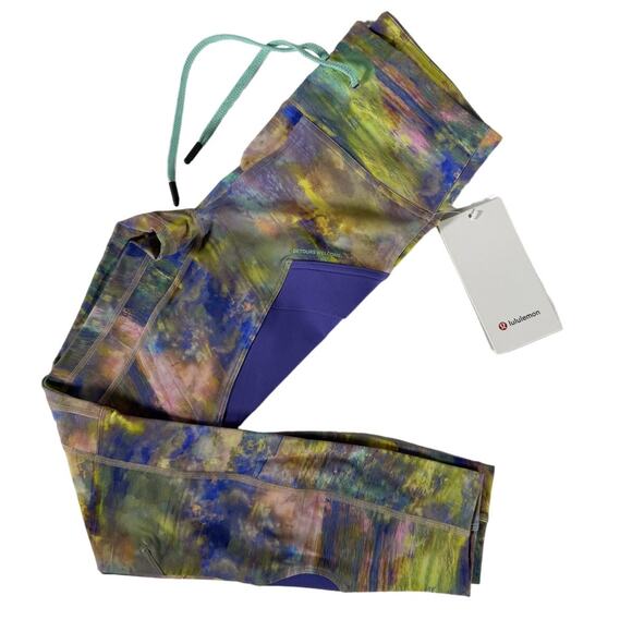 lululemon athletica Pants - Lululemon Cargo SHR Hiking Tight 25" – Altered Nature Multi – Women’s 4 – NWT